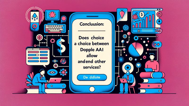 Fazit: Die Wahl zwischen Dopple AI und anderen Diensten