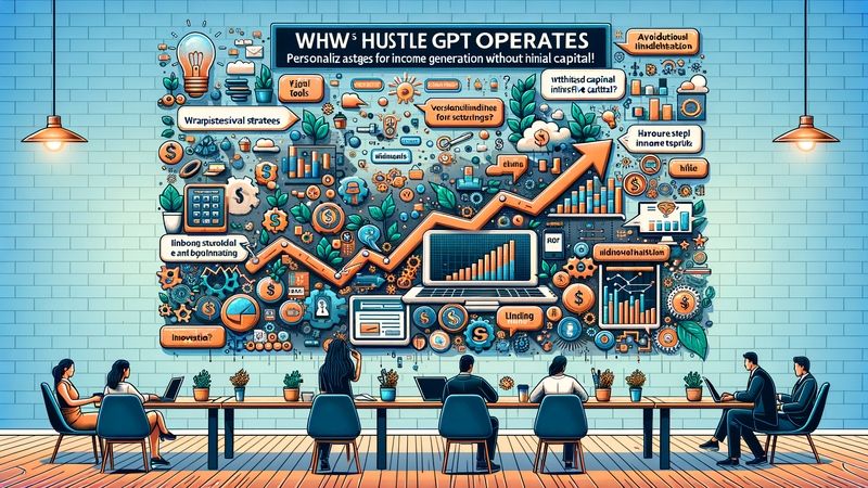 Wie Hustle GPT arbeitet: Personalisierte Strategien für Einkommensgenerierung ohne Startkapital